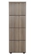 Kestral Grey Oak 4 Drawer Filing Cabinet