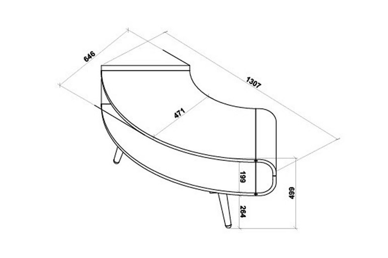 Havana Corner TV Stand