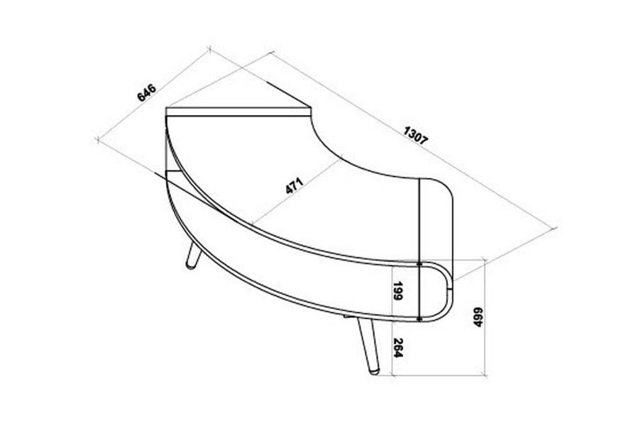 Havana Corner TV Stand