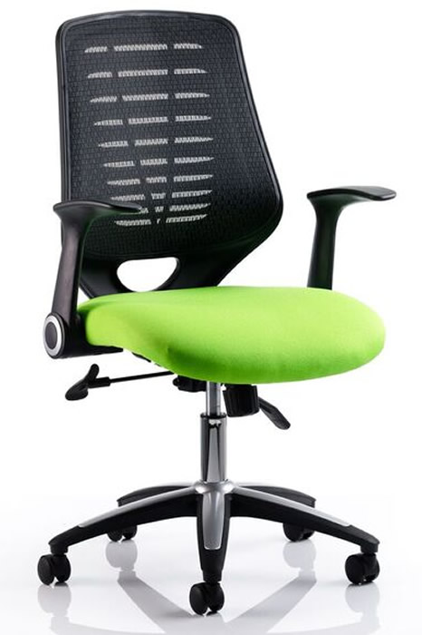 View Executive Mesh Operator Chair Large Range Of Fabrics Folding Arms Olympia information