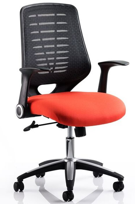 View Executive Mesh Operator Chair Large Range Of Fabrics Folding Arms Olympia information