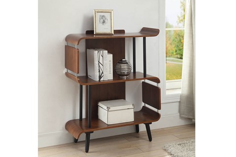 Vienna Short Book Case - Walnut 