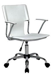 Trento Slimline Office Chair - White 