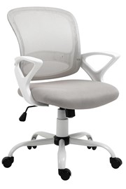 Atom Mesh Office Chair - White Mesh 