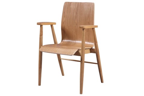 Vienna Office Chair - Oak 