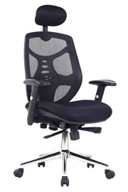Polaris Mesh Chair - Black 