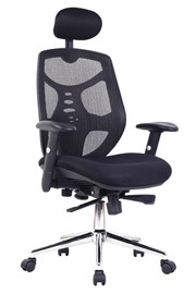 Polaris Mesh Chair - Black