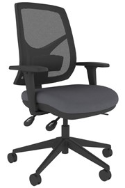 Dulce Mesh Office Chair - Grey 