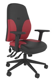 Era Posture Office Chair - Black/Red
