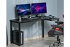 Nemesis Black Corner Gaming Desk