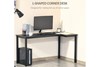 Nemesis Black Corner Gaming Desk