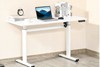 White Height Adjustable Standing Desk