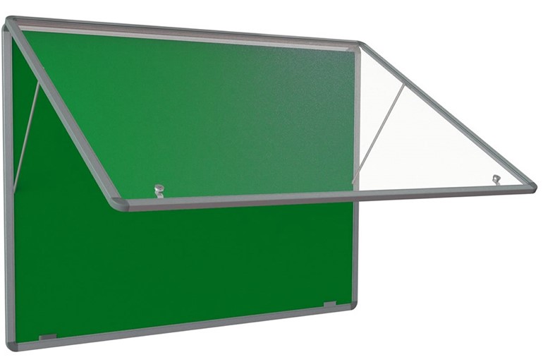 Flameshield Top Hinged Noticeboard