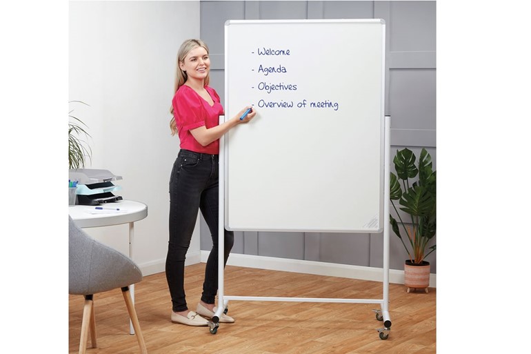 Mobile Freestanding Whiteboard