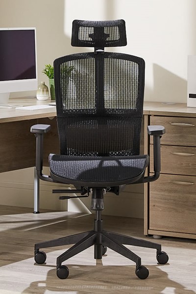 Mesh Ergonomic High Back Office Office Chair With Adjustable