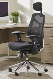 Polaris Mesh Chair - Black 