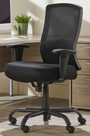 Atlas Heavy Duty Bariatric Mesh Office Chair - Black