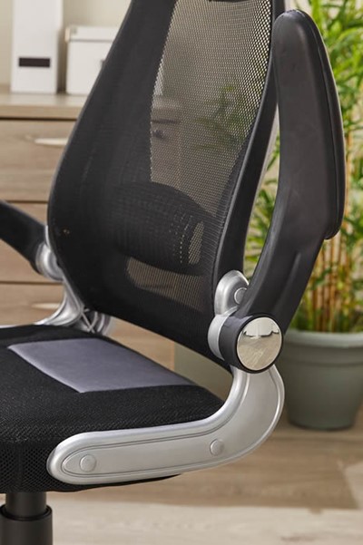 Saturn Folding Arm Mesh Chair