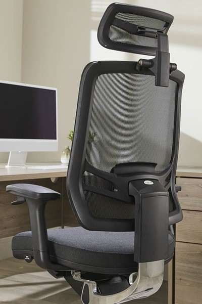 Ergo Click Fabric Seat With Headrest