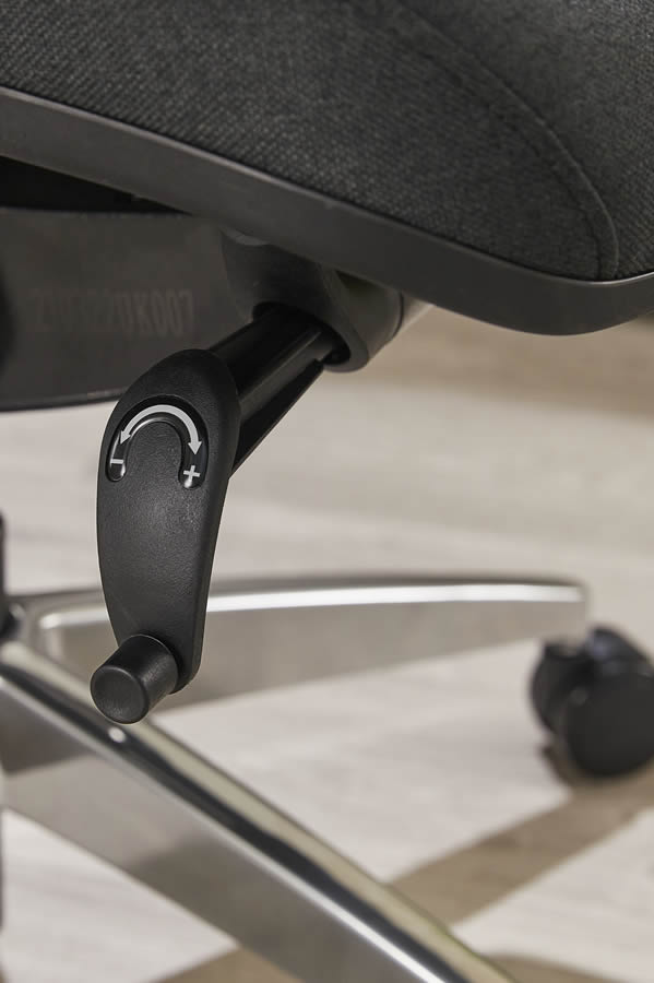 Ergo click fabric sales seat with headrest
