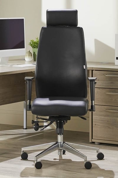 Onyx leather Office Chair