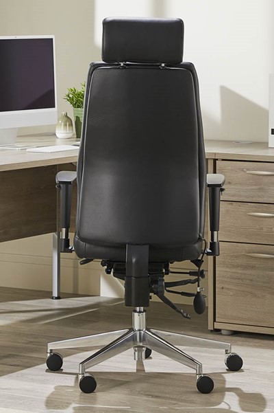 Onyx leather Office Chair