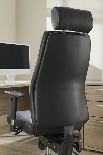 Onyx leather Office Chair