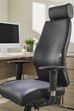 Onyx leather Office Chair