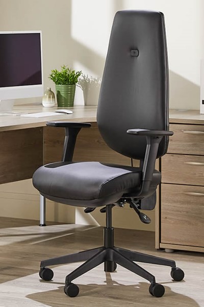 Ergo Sync Vegan Leather Office Chair