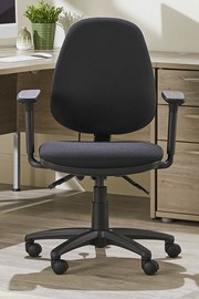 Ergo Lumbar Support Office Chair - Black