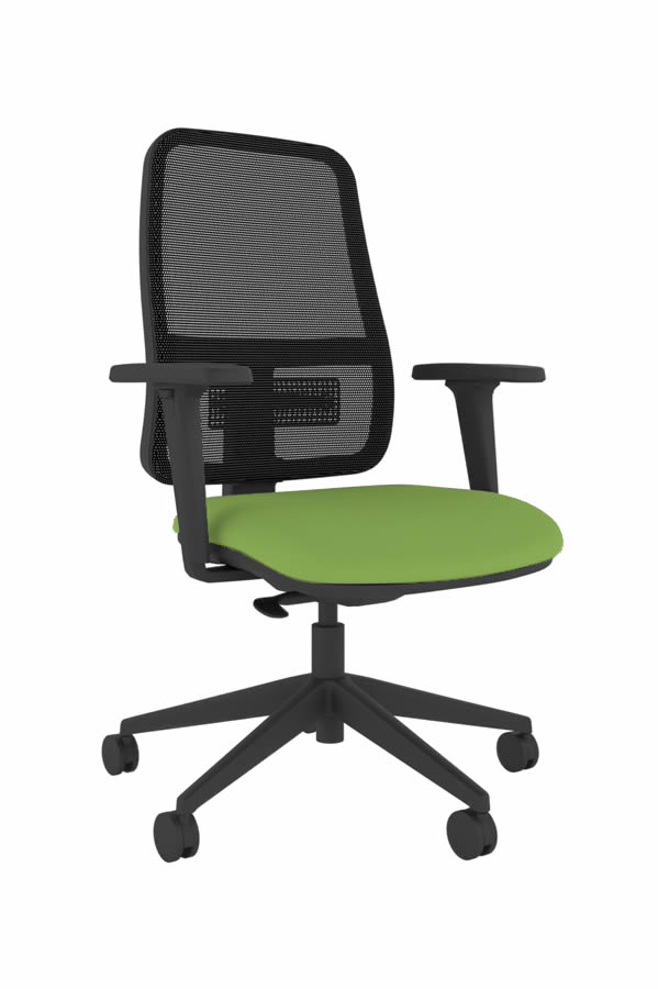 View Green Mesh High Back Ergonomic Heavy Duty Home Office Chair Height Adjustable Back Seat Arms Adjustable Lumber Support Sammie information