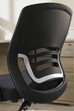 Graphite Folding Arm Mesh Chair