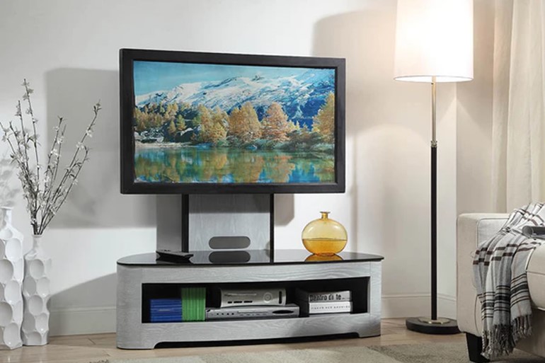 Curve Cantilever TV Stand