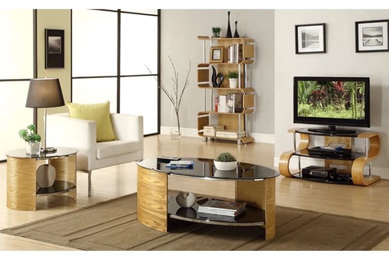 Curve Cantilever TV Stand