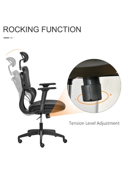 Wave Ergonomic Mesh Office Chair