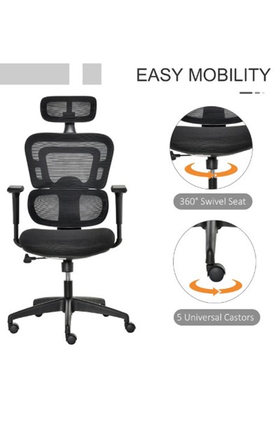 Wave Ergonomic Mesh Office Chair