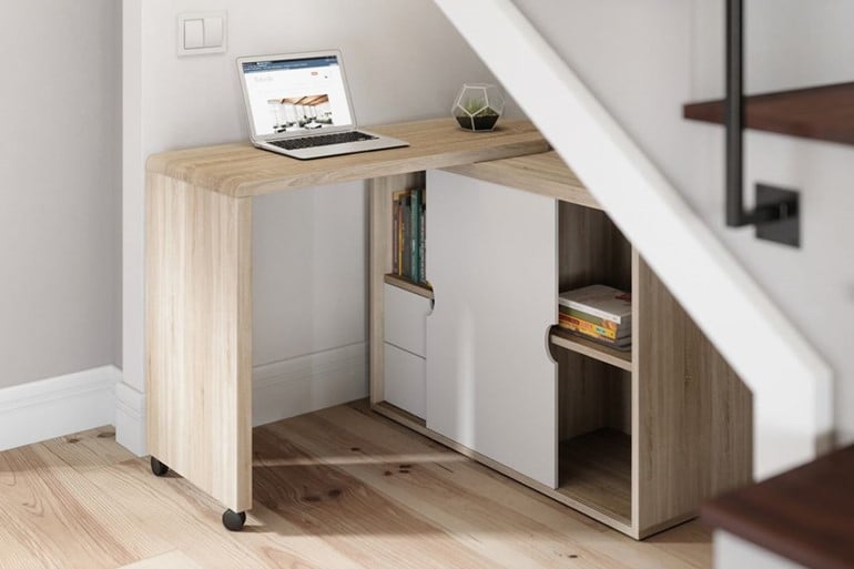 Pivot Cupboard Desk