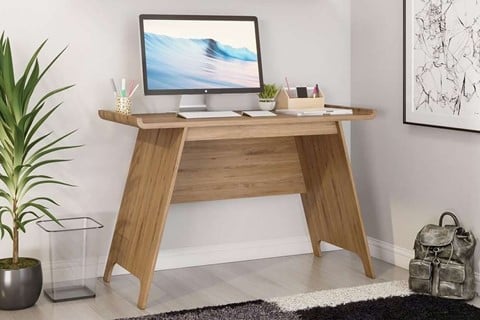 Towson Trestle Desk - Beaufort Oak 