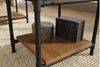 Iron Foundry Pedestal Desk