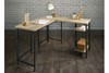 Industrial L Shaped Desk