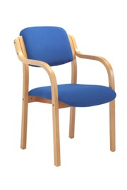 Renoir Arm Chair - Royal Blue 