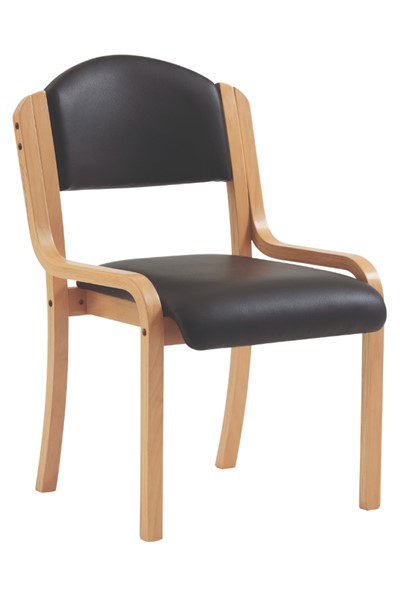 Tahara Vinyl Stackable Visitor Chair