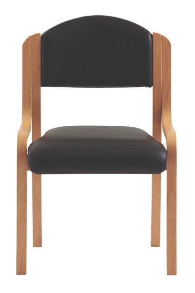 Tahara Vinyl Stackable Visitor Chair