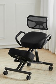 Ergonomic Kneeling Stool - Black 