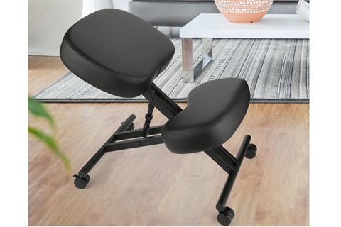 Ergonomic Kneeling Chair Adjustable Posture Correction Knee Stool With Back  Support