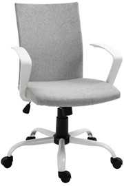 Light Grey Burlington Fabric Office Chair