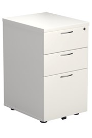 Kestral White Under Desk Pedestal