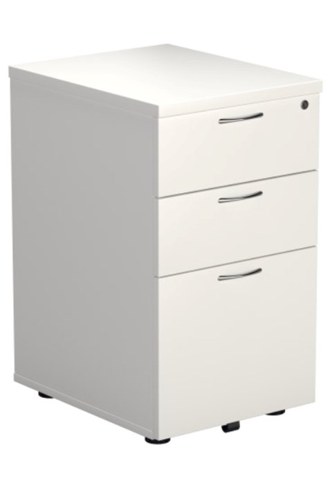 Kestral White Under Desk Pedestal