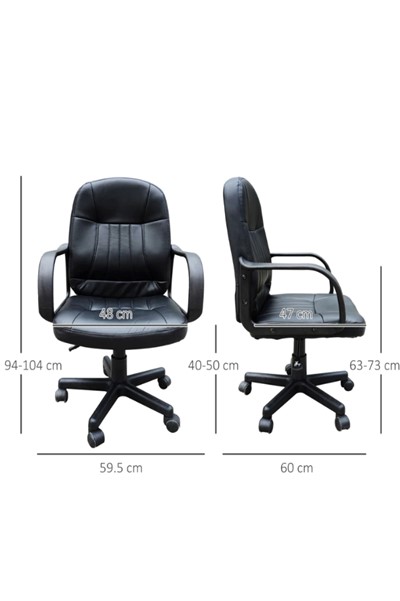 Laval Leather Office Chair