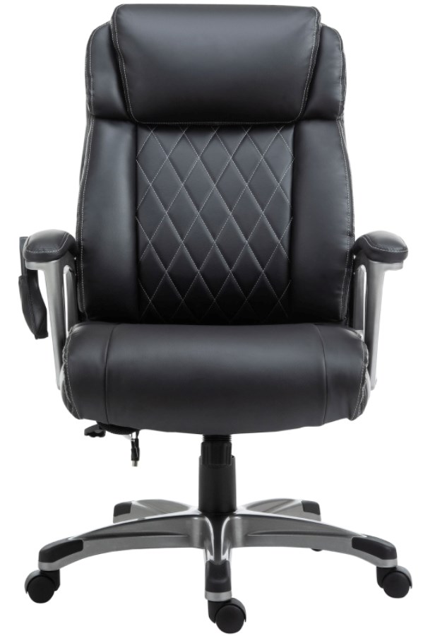 Motley Black PU Leather Home Office Massage Chair